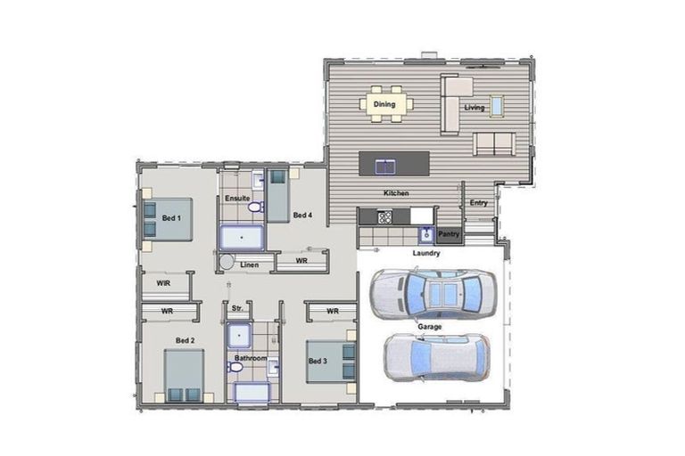 Photo of property in 21 Tahuna Minhinnick Drive, Glenbrook, 2681