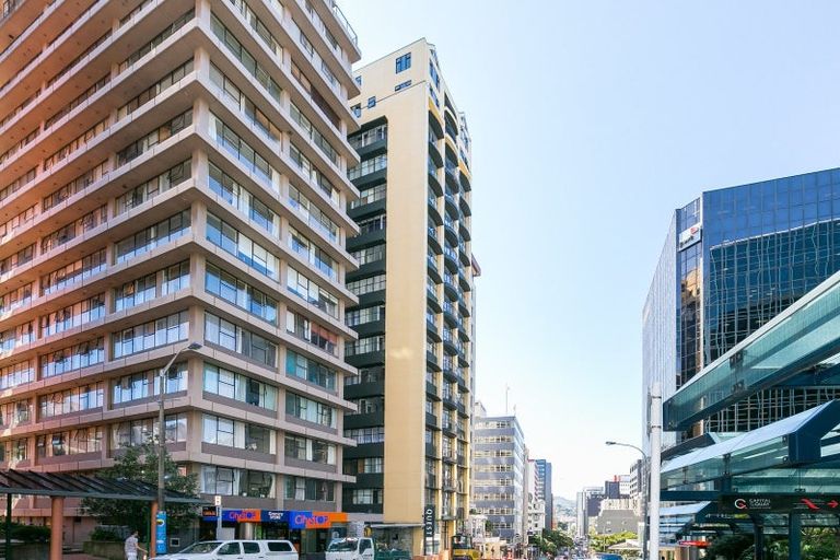 Photo of property in Terrace Garden Apartments, 8b/120 The Terrace, Wellington Central, Wellington, 6011
