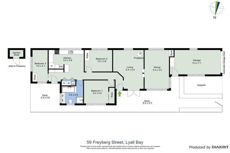 Photo of property in 59 Freyberg Street, Lyall Bay, Wellington, 6022