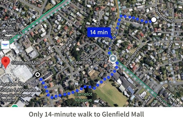 Photo of property in 18 Hatherlow Street, Glenfield, Auckland, 0629