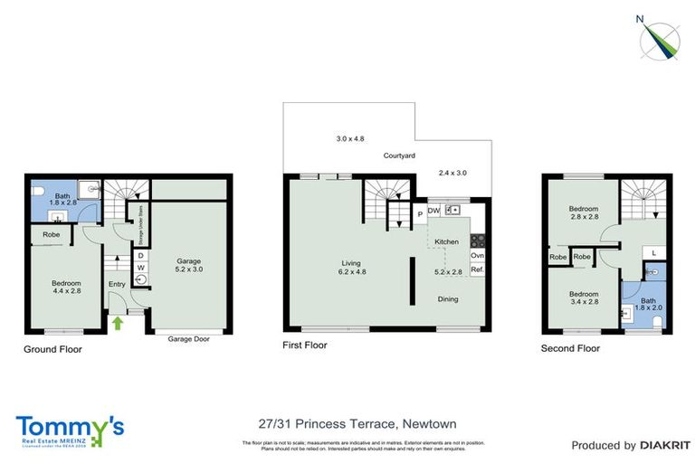 Photo of property in 27/31u Princess Terrace, Newtown, Wellington, 6021