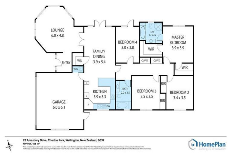 Photo of property in 82 Amesbury Drive, Churton Park, Wellington, 6037