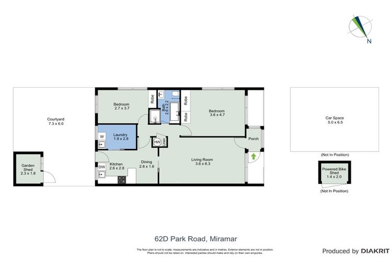Photo of property in 62d Park Road, Miramar, Wellington, 6022