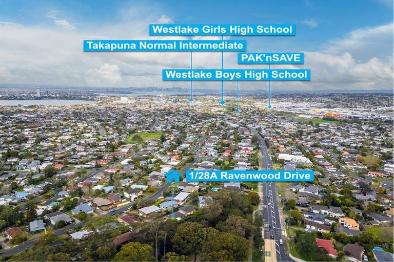 Photo of property in 1/28a Ravenwood Drive, Forrest Hill, Auckland, 0620