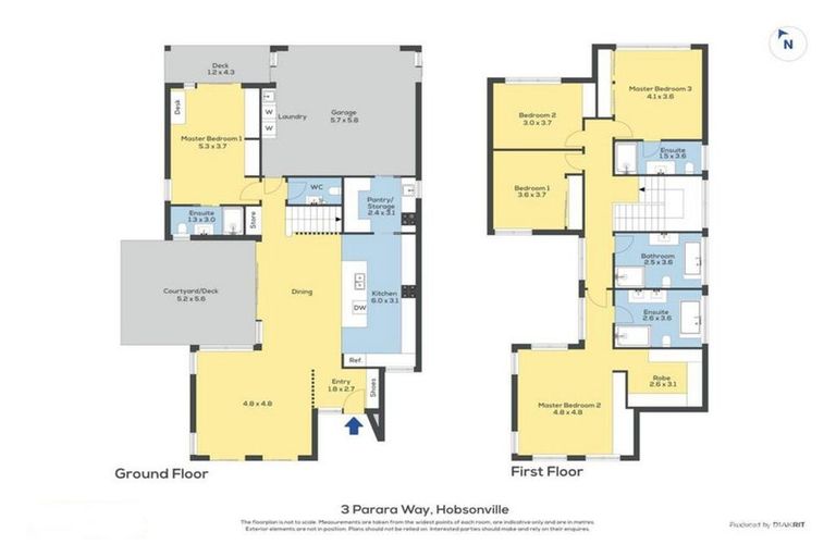 Photo of property in 3 Parara Way, Hobsonville, Auckland, 0616