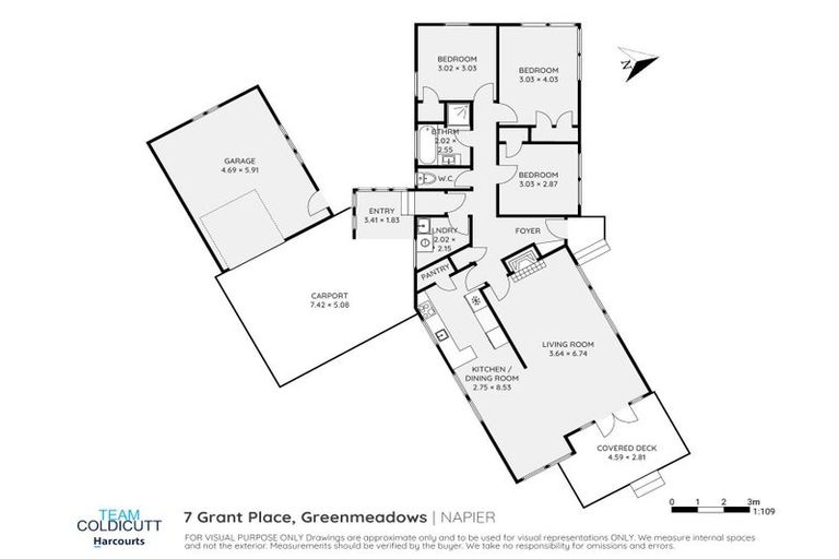 Photo of property in 7 Grant Place, Greenmeadows, Napier, 4112