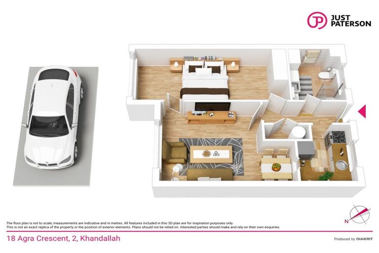 Photo of property in 2/18 Agra Crescent, Khandallah, Wellington, 6035