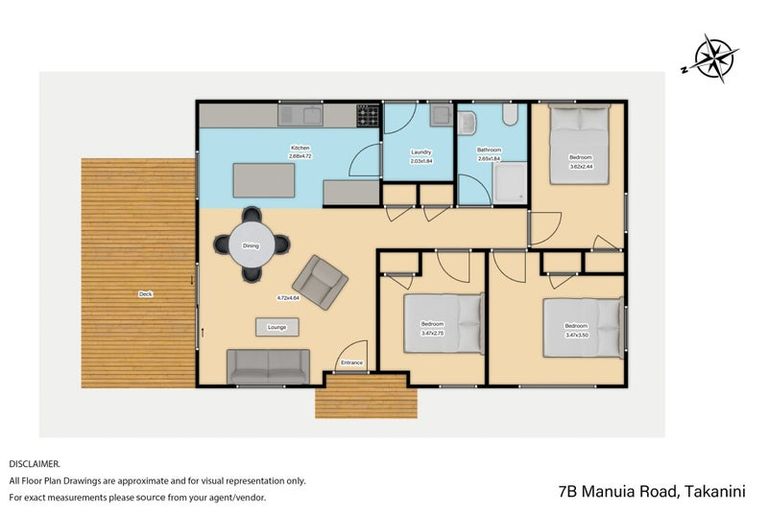 Photo of property in 2/7 Manuia Road, Takanini, 2112