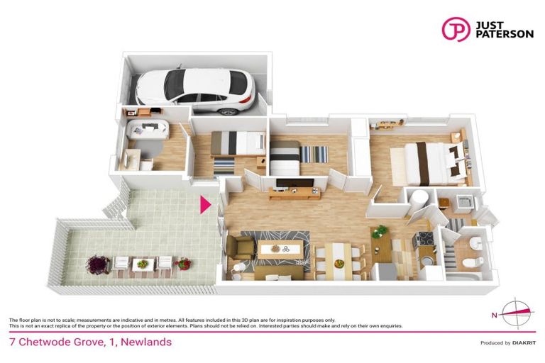 Photo of property in 7 Chetwode Grove, Newlands, Wellington, 6037