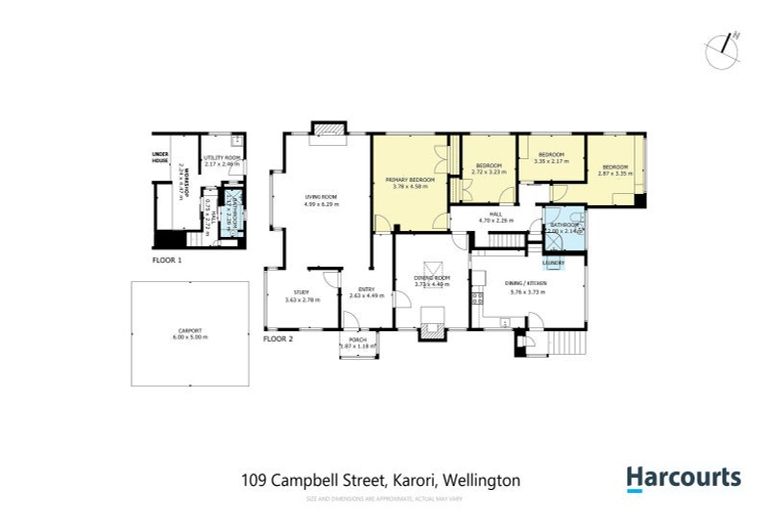 Photo of property in 109 Campbell Street, Karori, Wellington, 6012
