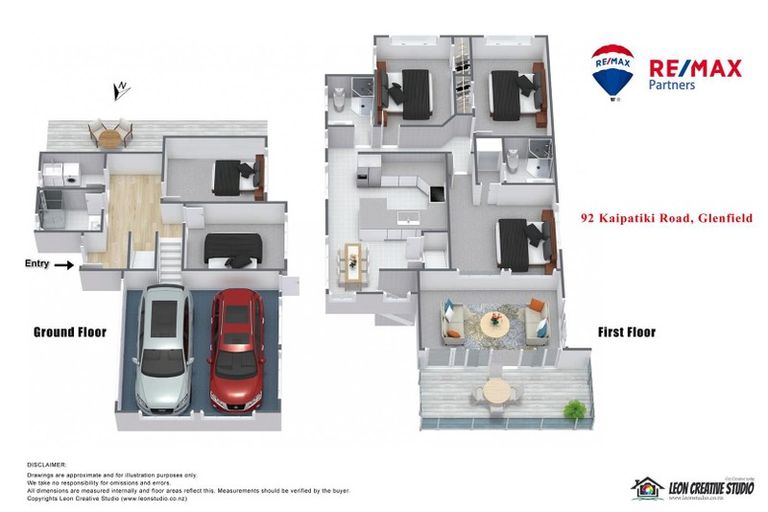 Photo of property in 92 Kaipatiki Road, Glenfield, Auckland, 0629