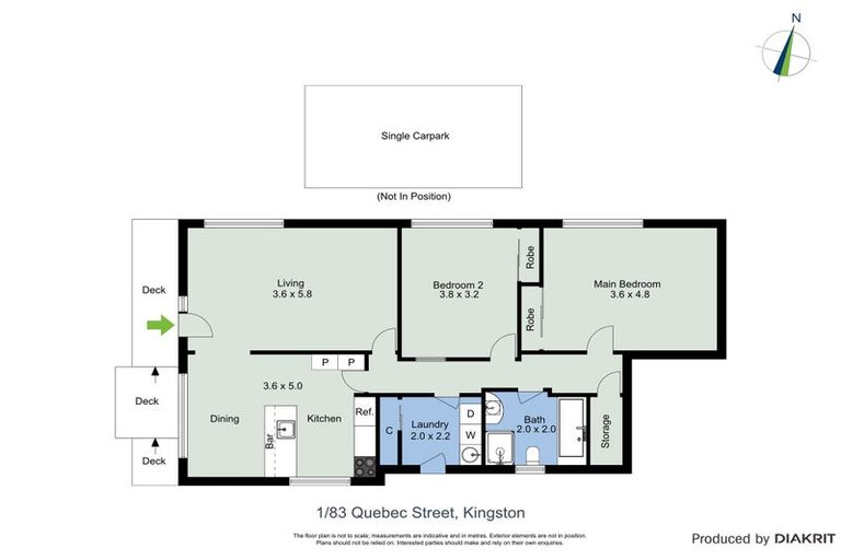Photo of property in 83f1 Quebec Street, Kingston, Wellington, 6021