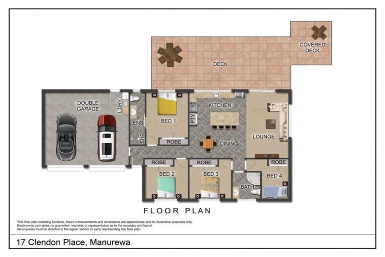 Photo of property in 17 Clendon Place, Manurewa, Auckland, 2102