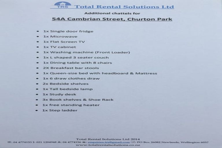 Photo of property in 54a Cambrian Street, Churton Park, Wellington, 6037