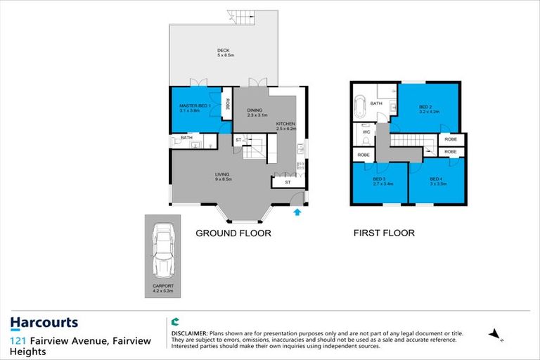 Photo of property in 121 Fairview Avenue, Fairview Heights, Auckland, 0632