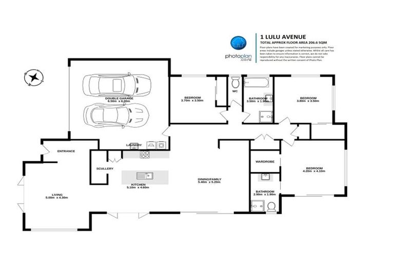 Photo of property in 1 Lulu Avenue, Chartwell, Hamilton, 3210