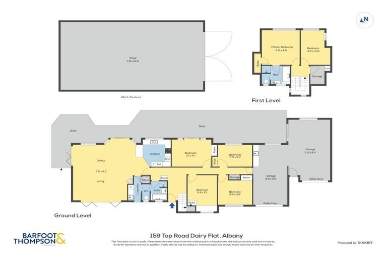 Photo of property in 159 Top Road, Dairy Flat, Albany, 0792