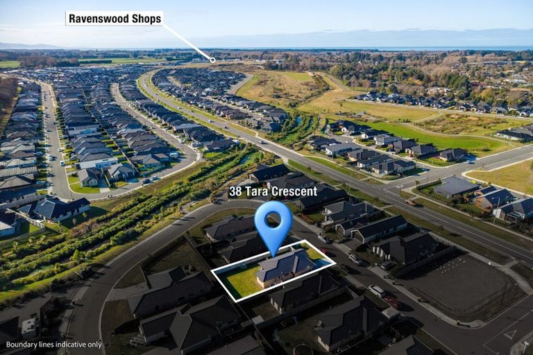 Photo of property in 38 Tara Crescent, Woodend, 7610