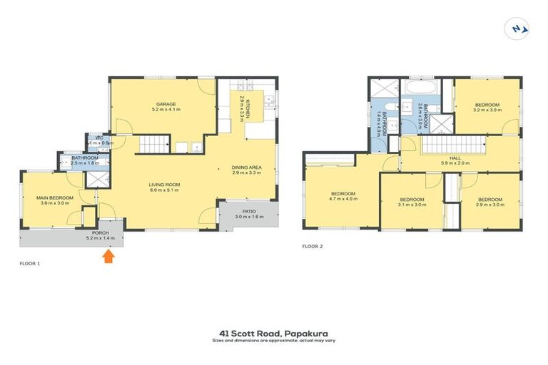 Photo of property in 41 Scotts Road, Manurewa East, Auckland, 2102