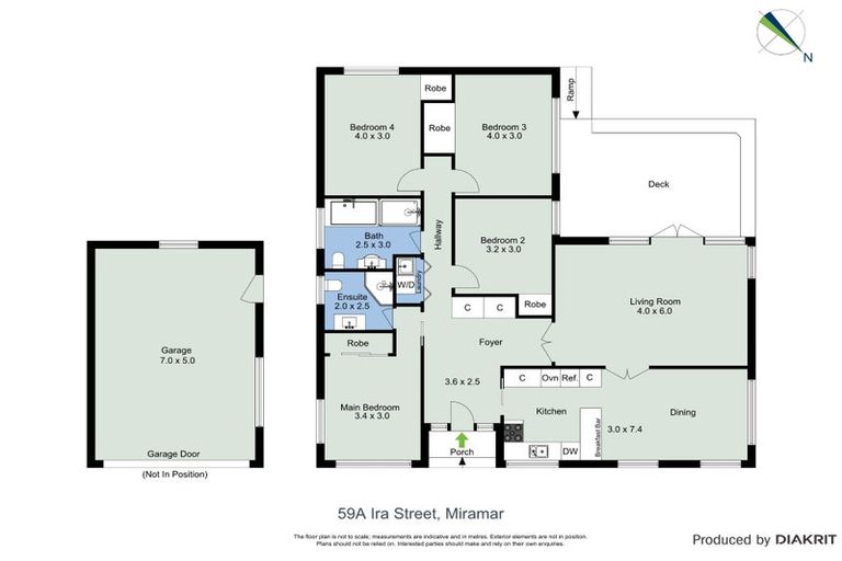 Photo of property in 59a Ira Street, Miramar, Wellington, 6022