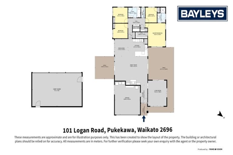 Photo of property in 101 Logan Road, Pukekawa, Tuakau, 2696