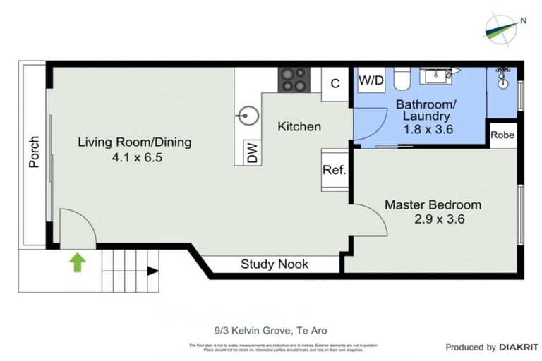 Photo of property in 9/3 Kelvin Grove, Te Aro, Wellington, 6011