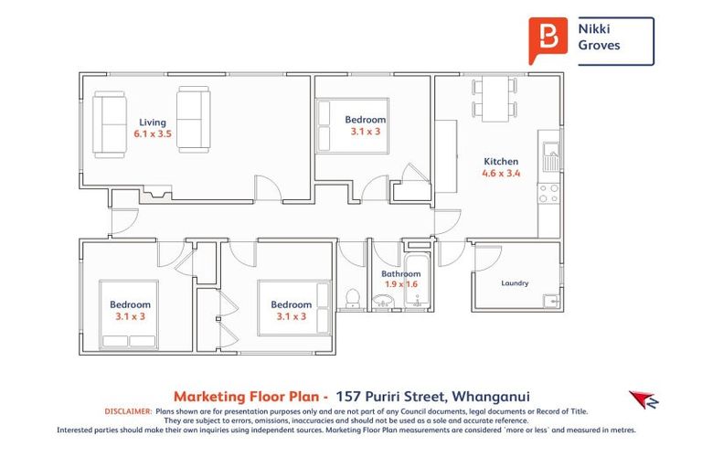 Photo of property in 157 Puriri Street, Castlecliff, Whanganui, 4501