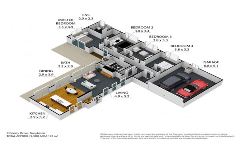 Photo of property in 9 Peony Drive, Greytown, 5712
