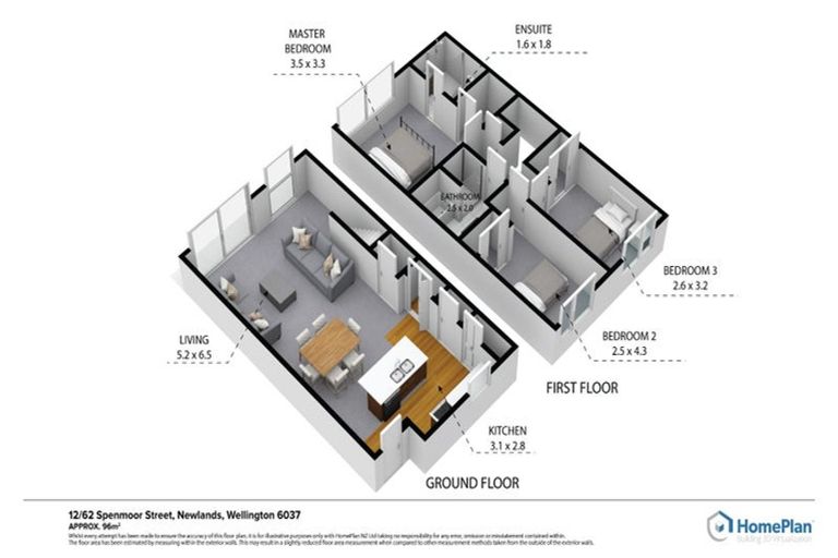 Photo of property in 12/62u Spenmoor Street, Newlands, Wellington, 6037