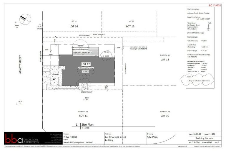 Photo of property in 90 Arnott Street, Feilding, 4702