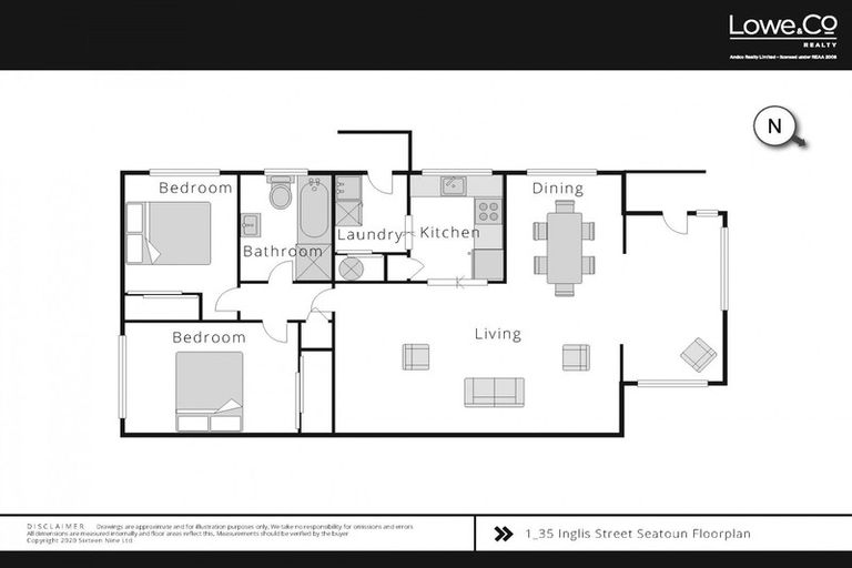 Photo of property in 35f1 Inglis Street, Seatoun, Wellington, 6022