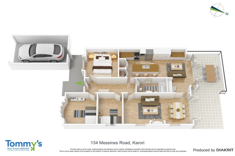 Photo of property in 134 Messines Road, Karori, Wellington, 6012
