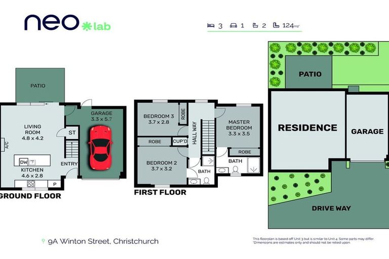 Photo of property in 4/9a Winton Street, Saint Albans, Christchurch, 8014