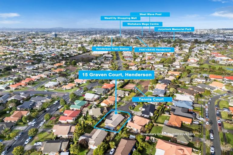 Photo of property in 15 Graven Court, Henderson, Auckland, 0612