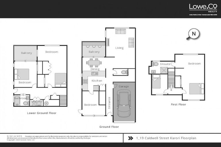 Photo of property in 1/19 Caldwell Street, Karori, Wellington, 6012
