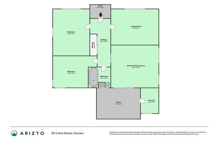 Photo of property in 20 Colne Street, Oamaru North, Oamaru, 9400