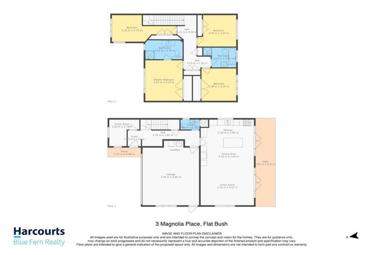 Photo of property in 3 Magnolia Place, Flat Bush, Auckland, 2016