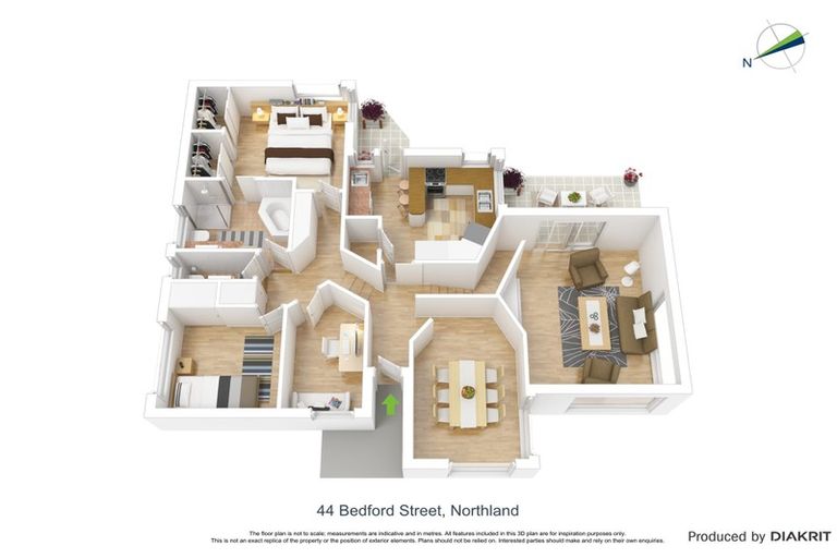 Photo of property in 44 Bedford Street, Northland, Wellington, 6012