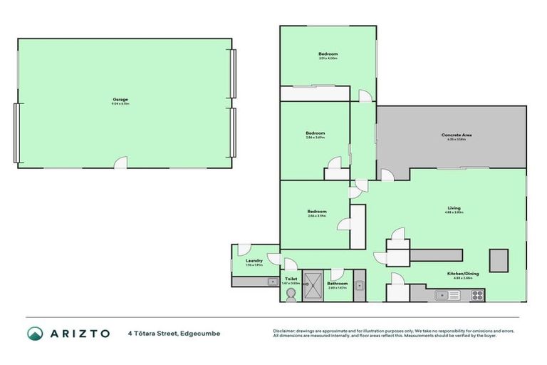 Photo of property in 4 Totara Street, Edgecumbe, 3120