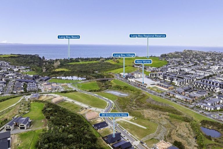 Photo of property in 36 Streamview Way, Long Bay, 0792