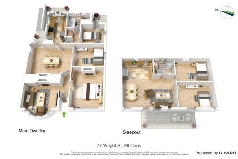 Photo of property in 77 Wright Street, Mount Cook, Wellington, 6021