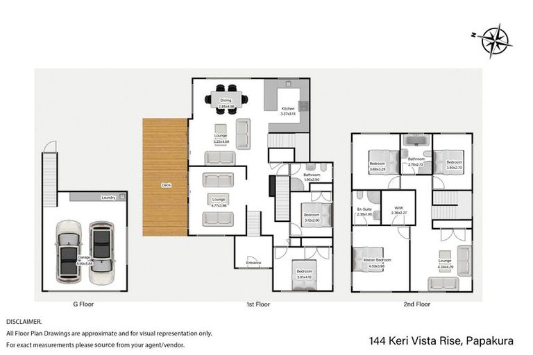 Photo of property in 144 Keri Vista Rise, Papakura, 2110