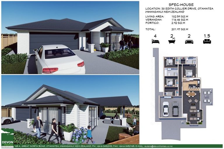 Photo of property in 38 Edith Collier Drive, Otamatea, Whanganui, 4500