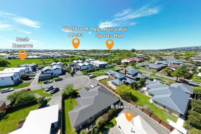 Photo of property in 8 Sienna Court, Aidanfield, Christchurch, 8025