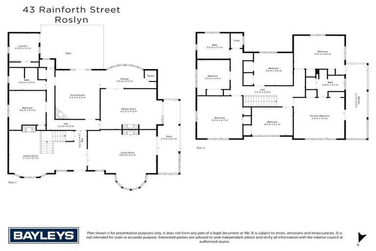 Photo of property in 43 Rainforth Street, Roslyn, Palmerston North, 4414