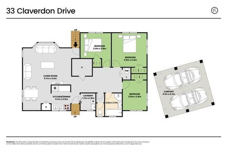 Photo of property in 33 Claverdon Drive, Massey, Auckland, 0614