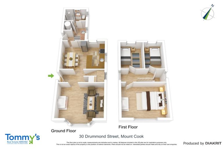 Photo of property in 30 Drummond Street, Mount Cook, Wellington, 6021