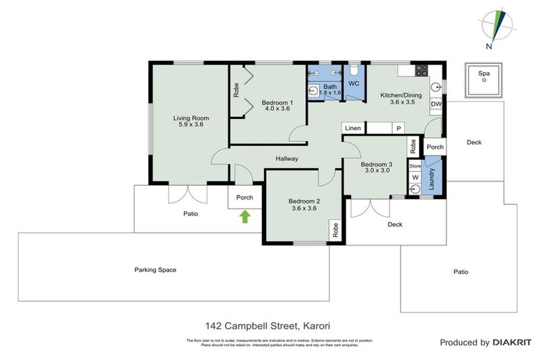 Photo of property in 142 Campbell Street, Karori, Wellington, 6012