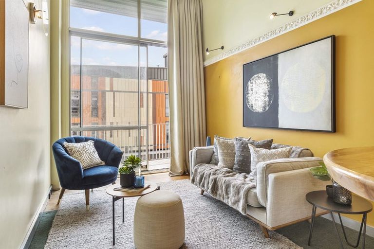 Photo of property in Qba Apartments, 1b/51 Webb Street, Mount Cook, Wellington, 6011