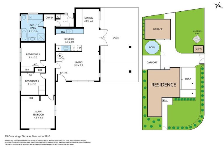 Photo of property in 25 Cambridge Terrace, Masterton, 5810